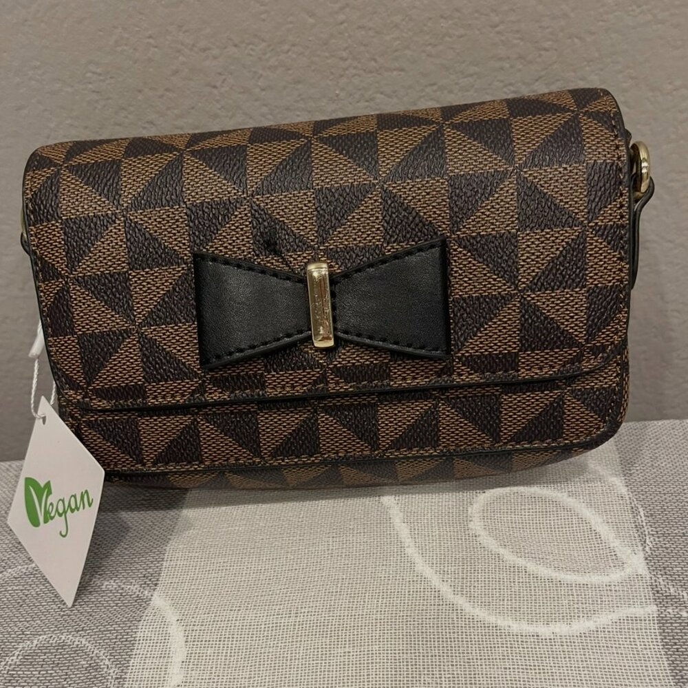 Brown Women’s Cross-Shoulder Bag